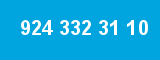924 332 31 10 924 332 31 10